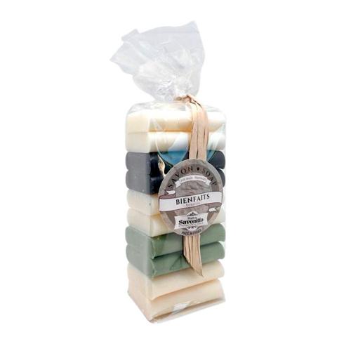 Set of 10 BENEFITS  Set 24gx10 Подарочный набор из 10 ПОЛЕЗНЫХ мыл
