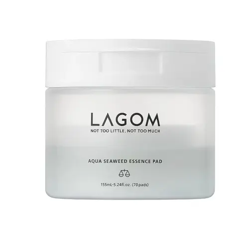 LAGOM AQUA SEAWEED ESSENCE PAD Пэды для лица 70 шт