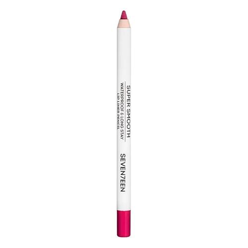 Seventeen Карандаш д/губ т.09 водостойкий с витамином Е Super Smooth W/P Lip Liner Фуксия