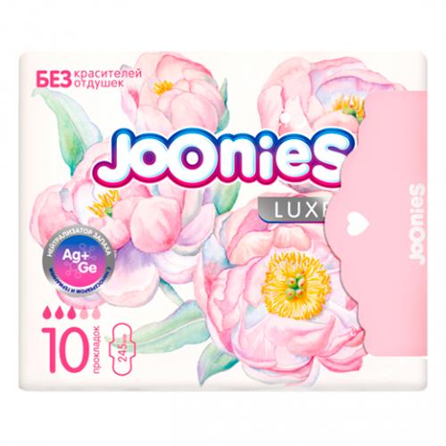 JOONIES Прокладки гигиенические  Lux 10 шт