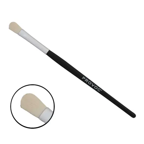 PROVOC Brush Medium Eyeshadow E801S Кисть круглая для растушевки теней E801S