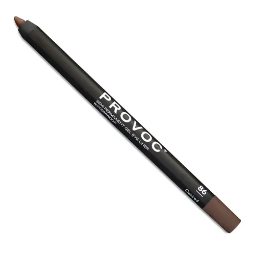 PROVOC Semi-Permanent Gel Eyeliner WP 86 Desire Гелевый водостойкий карандаш подводка для глаз EYL86