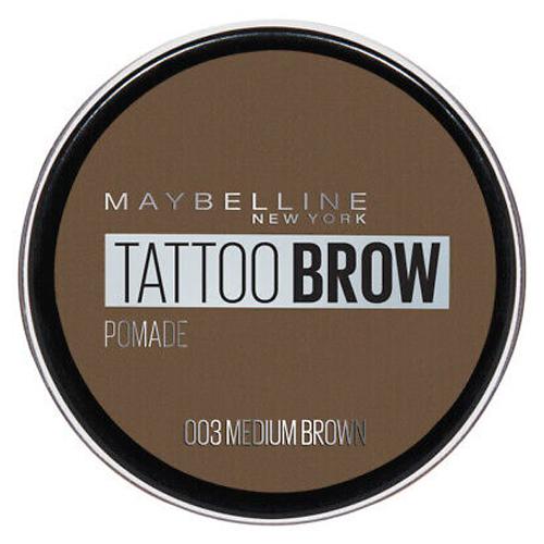 Maybelline Стойкая помада для бровей BROW POMADE, оттенок 03, Коричневый