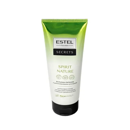 ESTEL SECRETS Бальзам-питание с цельнозерновыми культурами для волос SPIRIT NATURE 200 мл