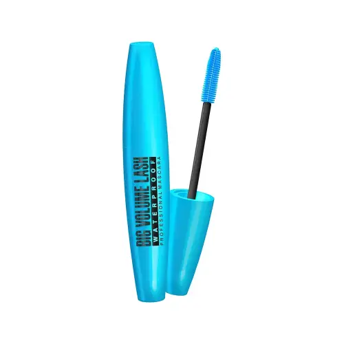 Eveline ТУШЬ ДЛЯ РЕСНИЦ WATERPROOF - черная серии BIG VOLUME LASH PROFESSIONAL MASCARA, 9мл