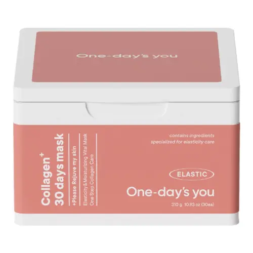 ONE DAYS YOU COLLAGEN 30 DAYS MASK Набор укрепляющих тканевых масок с коллагеном 30 шт