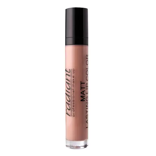 RADIANT MATT LASTING LIP COLOR SPF 15 No 43 Жидкая стойкая матовая помада для губ Matt Lasting Lip Color SPF 15, т. 43 светлый беж