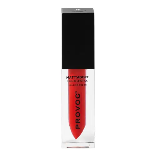 PROVOC MATT'ADORE Liquid Lipstick 50 Ruber Жидкая матовая помада MDR50