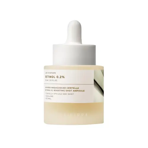 SKIN1004 Madagascar Centella Retinol 0.2 Boosting Shot Ampoule Мадагаскарская центеллы ретинол 0.2% ампула для усиления эффекта 30 мл
