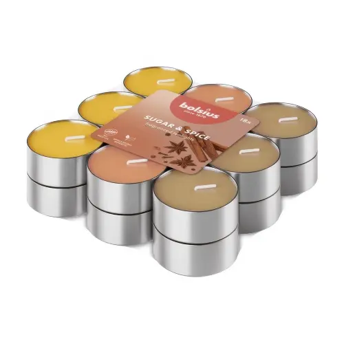 Bolsius Парафиновые свечи Frag Tealight 3,5hr pck18 SUG