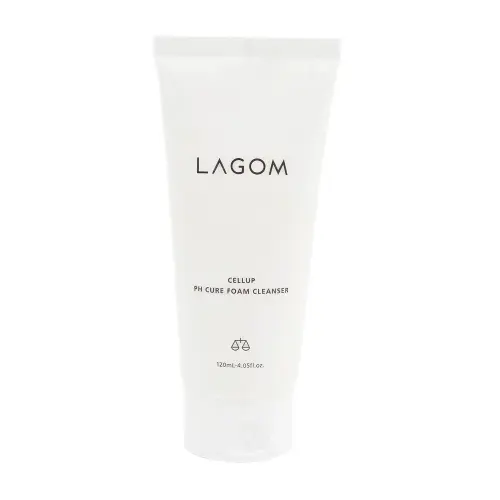 LAGOM CELLUP PH CURE FOAM CLEANSER Пенка для умывания с гималайской солью 120mL