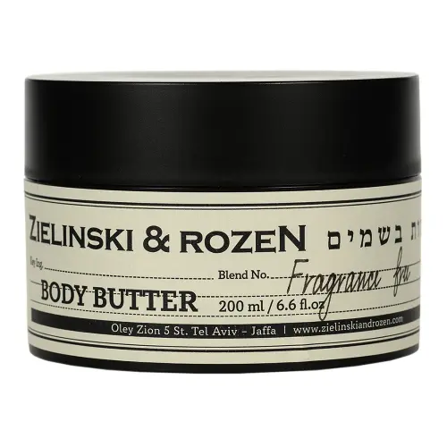 Zielinski & Rozen Tana uchun hidsiz krem-moy (200 ml) / Body butter Fragrance Free (200 ml)