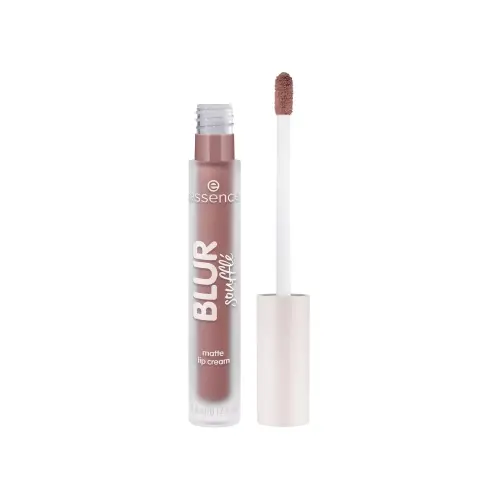 Essence Жидкая помада для губ матовая BLUR soufflé matte lip cream 02 1уп