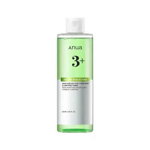 ANUA AZELAIC ACID 3 CICA SKIN CLARIFYING TONER Успокаивающий тонер с 3% азелаиновой кислоты 250ml