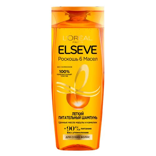 L'oreal ELSEVE Шампунь Роскошь 6 масел для всех типов волос 400мл
