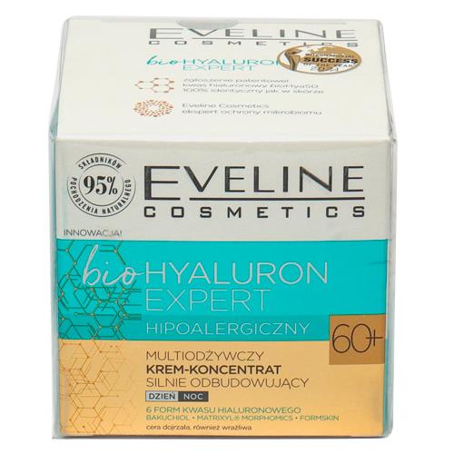 Eveline BIO HYALURON 4D Инт-й лиф. Крем-концентрат дневной + ночной крем SPF 8 50 мл 60 +
