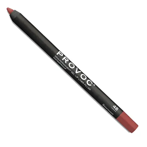 PROVOC Semi-Permanent Gel Lip Liner Filler WP 48 Bittersweet Гелевая подводка в карандаше для губ LPL48