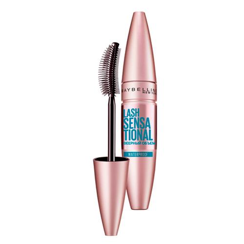 Maybelline LASH SENSATIONAL Тушь для ресниц Водостойкая, Черный