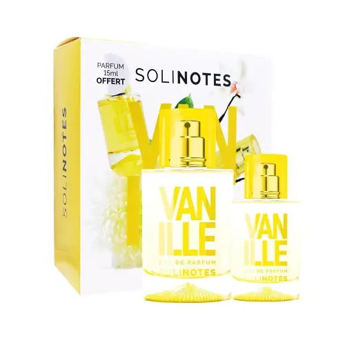 SOLINOTES Giftset VANILLE: EDP Spray 50ml + EDP Spray 15ml