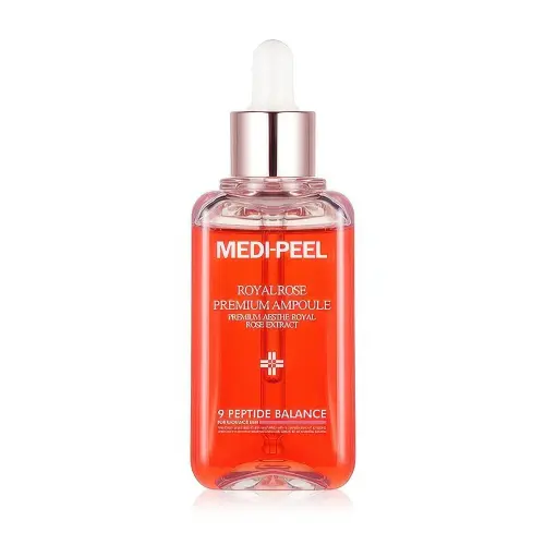 Medi-Peel ROYAL ROSE PRIMIUM AMPOULE Антивозрастная сыворотка для лица Medi-Peel Royal Rose Premium Ampoule с розой и пептидами 100 мл
