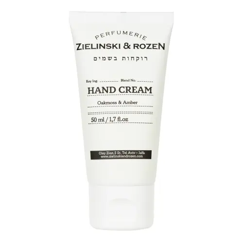 Zielinski & Rozen  Hand cream 111 Oak moss, Amber  Крем для рук 111 Дубовый мох, Амбра 50мл
