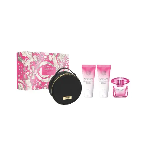 VERSACE  Bright Crystal Absolu Set EDP 90ml+Sh/G 100ml+B/L 100ml+Gwp