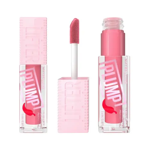 Maybelline New York Блеск для губ Lifter Plump Lip Gloss, оттенок 001 Blush Blaze 5,4 мл