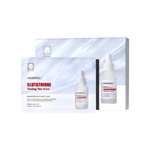 MEDI-PEEL GLUTATHIONE TONING TOX MASK Отбеливающая тонизирующая маска для лица 25 мл