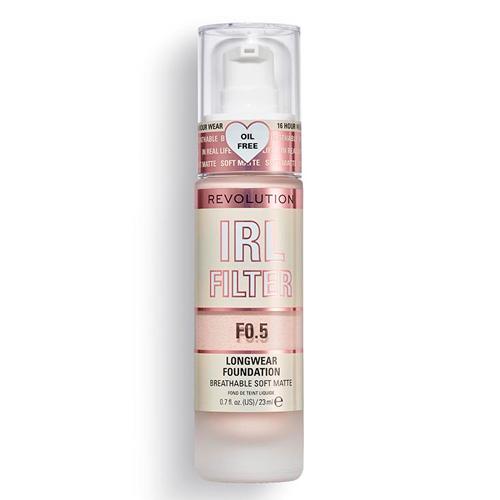 REVOLUTION ТОНАЛЬНАЯ ОСНОВА IRL FILTER LONGWEAR FOUNDATION F0.5