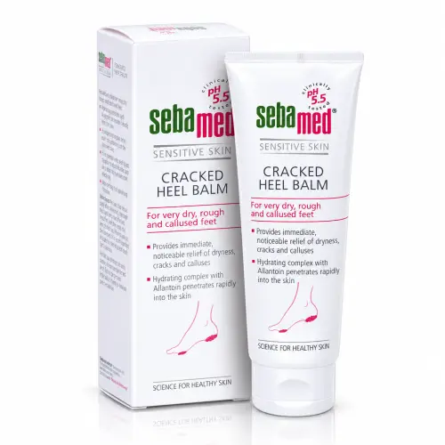 Sebamed SENSITIVE SKIN cracked heel balm Бальзам против трещин для чувствительной кожи  ног 75 мл