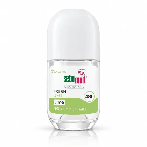 Sebamed SENSITIVE SKIN Забота 24/7, роликовый дезодорант с ароматом лайм для чувствительной кожи 50 мл