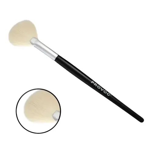 PROVOC Brush Small Fan A503S Веерная кисть  для хайлайтера,бронзера A503S