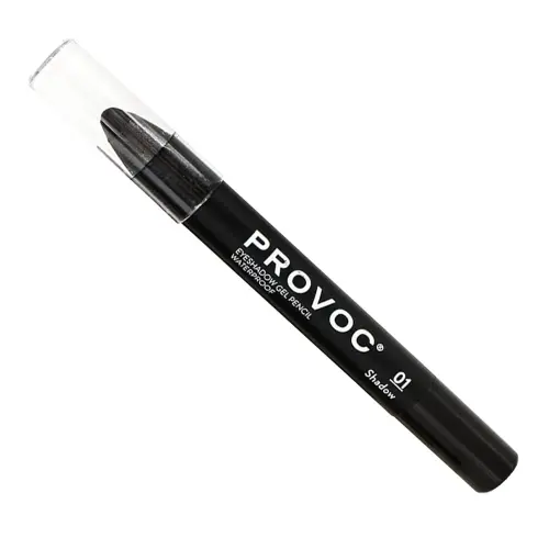 PROVOC Eyeshadow Pencil 01 Shadow Тени карандаш для век водостойкий EYS01