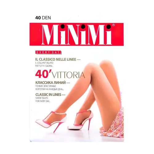 Колготки женские MINIMI 17LLL Mini VITTORIA 40 (шортики) Daino 3