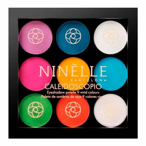 Ninelle Палетка теней для век 9 ярких оттенков CALEIDOSCOPIO №525 мультицветный