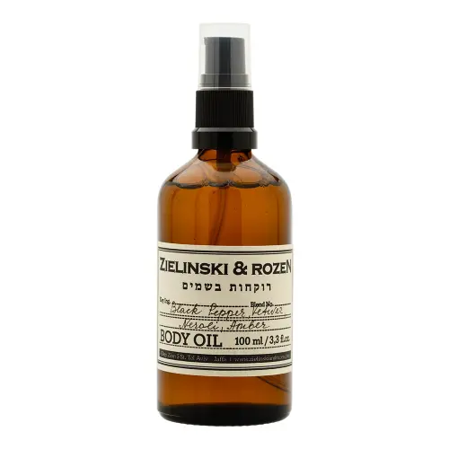 Zielinski & Rozen  Body Oil Black Pepper, Amber, Neroli  Масло для тела Черный перец, Амбра, Нероли 100мл