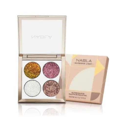 Nabla Glorious Lights Glitter Palette Палитра блесток 4 г