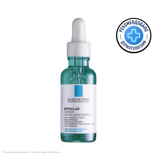LA ROCHE-POSAY EFFACLAR ULTRA Концентрированная сыворотка против несовершенств и постакне, 30 мл