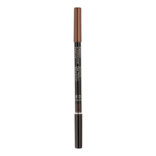 RADIANT  SOFT LINE WATERPROOF EYE PENCIL No 3 - CHOCOLATE Карандаш для глаз водостойкий Softline Eye Pencil Waterproof, т. 03 шоколад