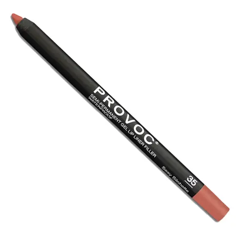 PROVOC Semi-Permanent Gel Lip Liner Filler WP 35 Sexy Silhouette Гелевая подводка в карандаше для губ LPL35