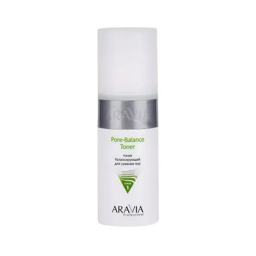 ARAVIA Professional Тоник балансирующий для сужения пор для жирной и проблемной кожи Pore-Balance Toner, 150 мл