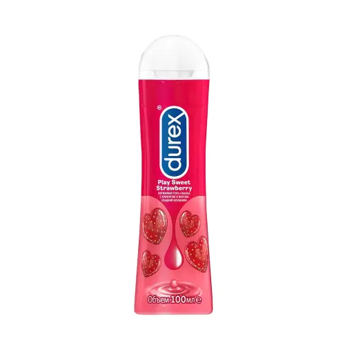 Durex  Гель-смазка Play Sweet Strawberry, 100 мл