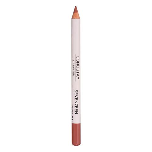 Seventeen Карандаш д/губ устойчивый т.1  LONGSTAY LIP SHAPER PENCIL зимняя роза