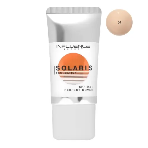 Influence Beauty Тональная основа с СПФ 25 / Foundation with SPF 25 Solaris тон/shade 01 25 мл
