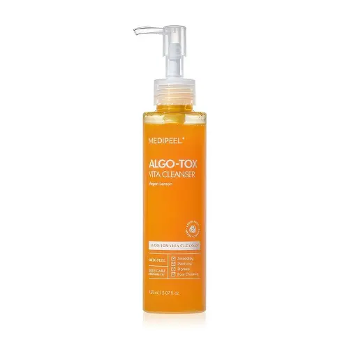 Medi-Peel ALGO-TOX VITA CLEANSER Гель для глубокой очистки кожи с экстрактом лимона MEDI-PEEL Algo-Tox Vita Cleanser Vegan Lemon 150 мл