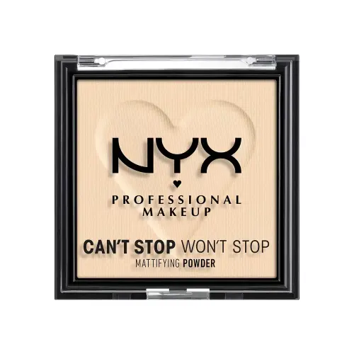NYX PM Матирующая пудра NYX Can't Stop Won't Stop fair 6g