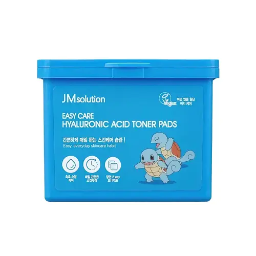 JMSolution Pokemon Тонер-пэды для лица с гиалуроновой кислотой 70 шт  200 мл