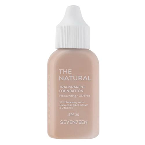 Seventeen Тональный крем с естественным покрытием THE NATURAL TRANSPARENT FOUNDATION, тон 3