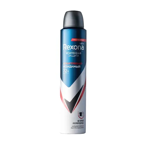 REXONA MEN антиперспирант-аэрозоль  Антибактериальный 200 мл