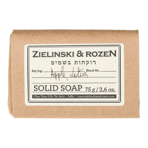 Zielinski & Rozen  Solid soap 55 Apple, Lotus  Твердое мыло 55 Яблоко, Лотос 75гр